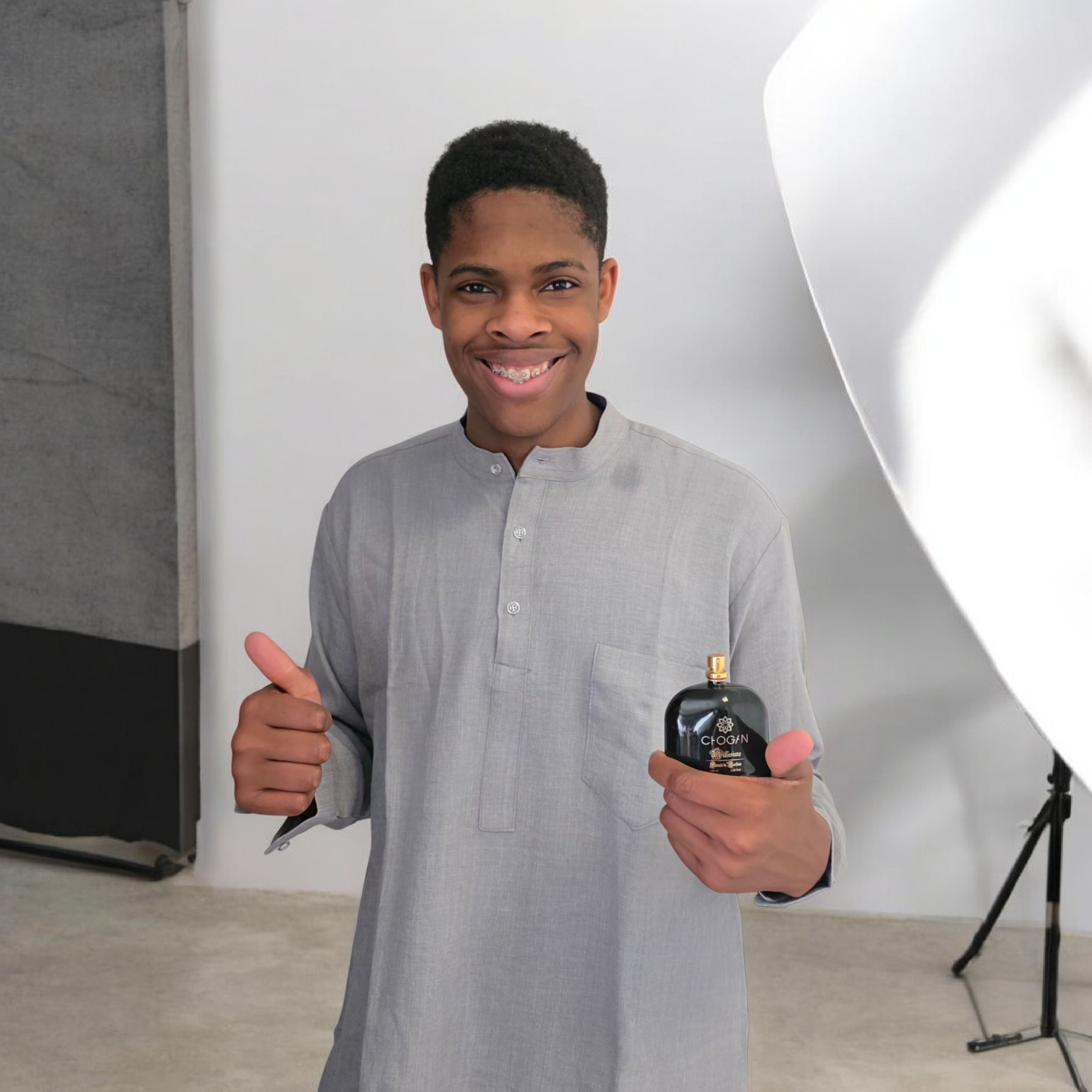 La-Delia's finest 2pcs linen outfit for men