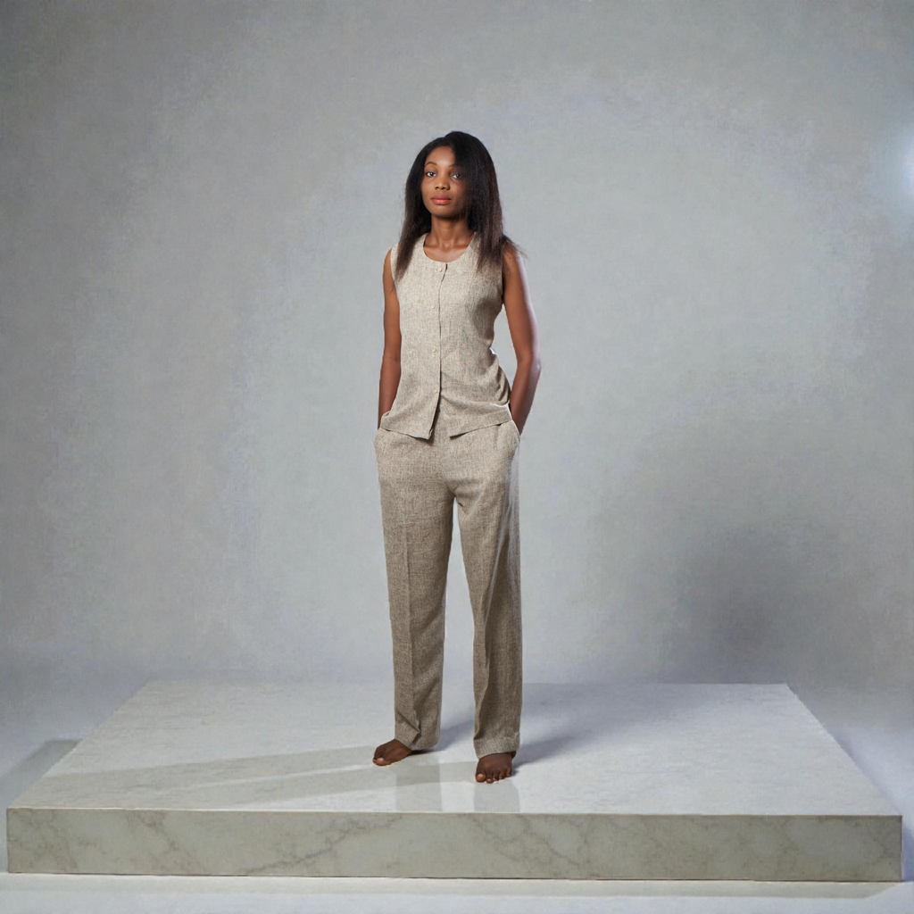 2 pcs/ Set Women's Linen