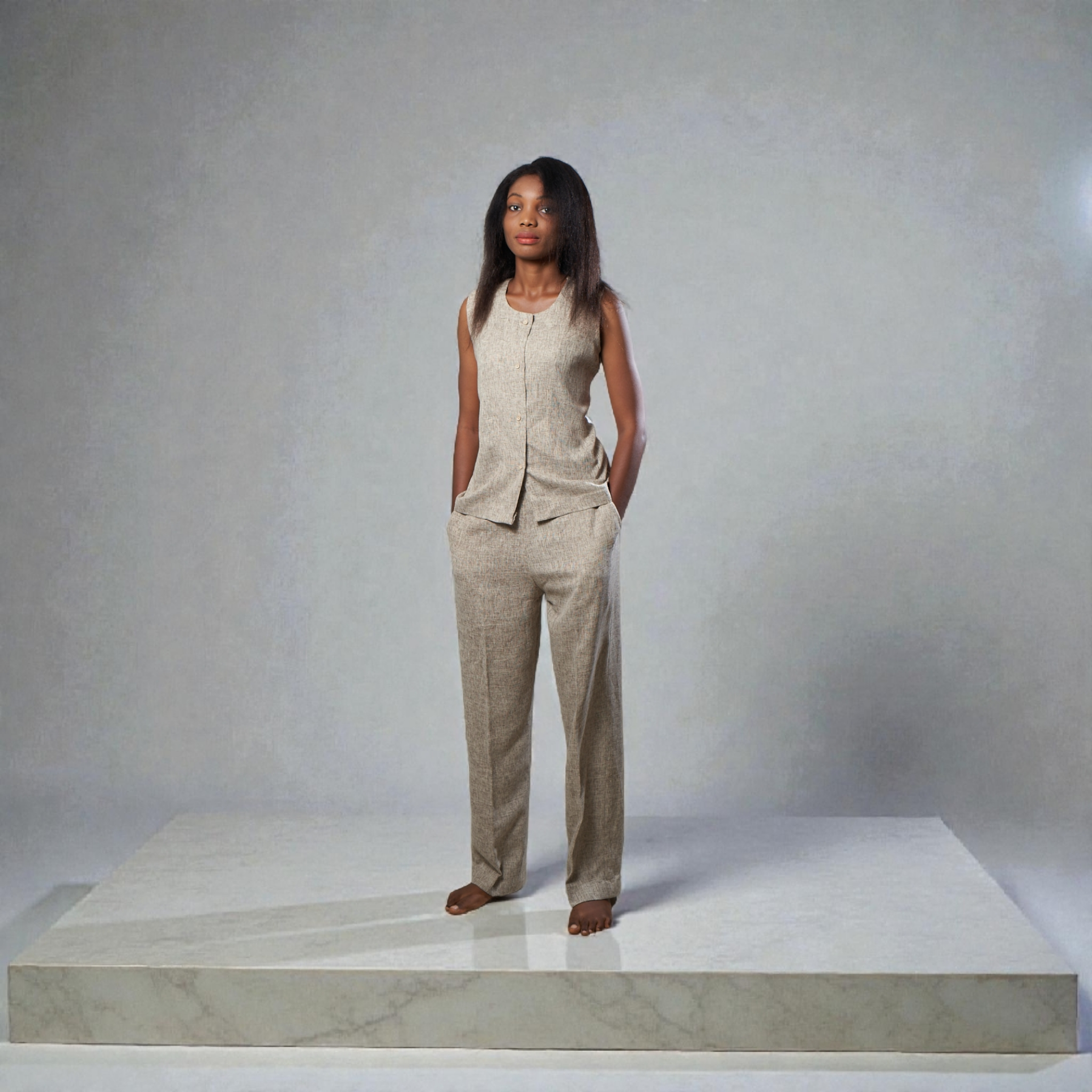 2 pcs/ Set Women's Linen